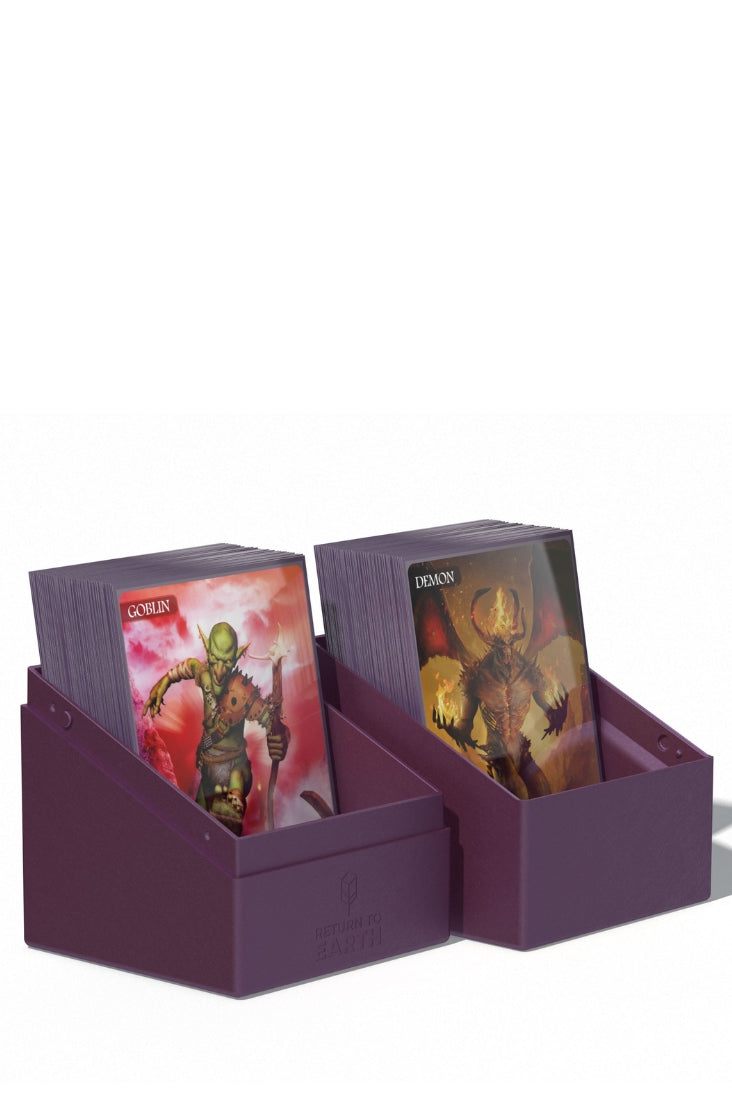 Return To Earth Boulder 100+ Deck Case - Violett