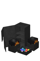 Ultimate Guard - Twin Flip'n'Tray 200+ XenoSkin Monocolor - Schwarz