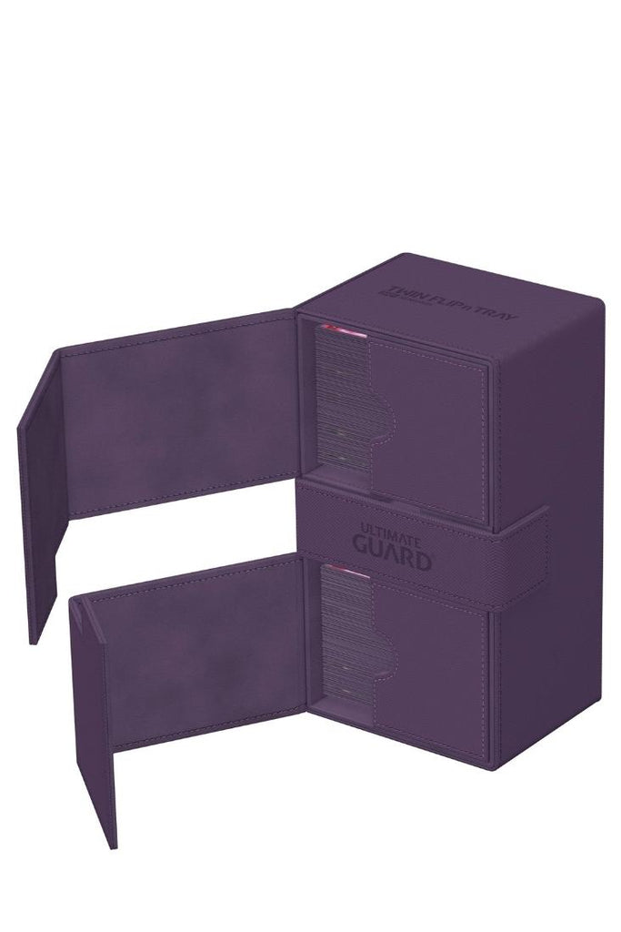 Ultimate Guard - Twin Flip'n'Tray 200+ XenoSkin Monocolor - Violett