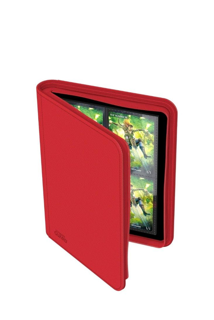 Ultimate Guard - Zipfolio 160 - 8-Pocket XenoSkin - Rot