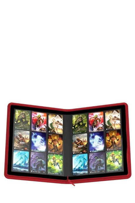 Ultimate Guard - Zipfolio 360 - 18-Pocket XenoSkin - Rot