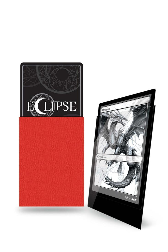 Ultra Pro - 100 Gloss Eclipse Sleeves Standardgrösse - Apple Red