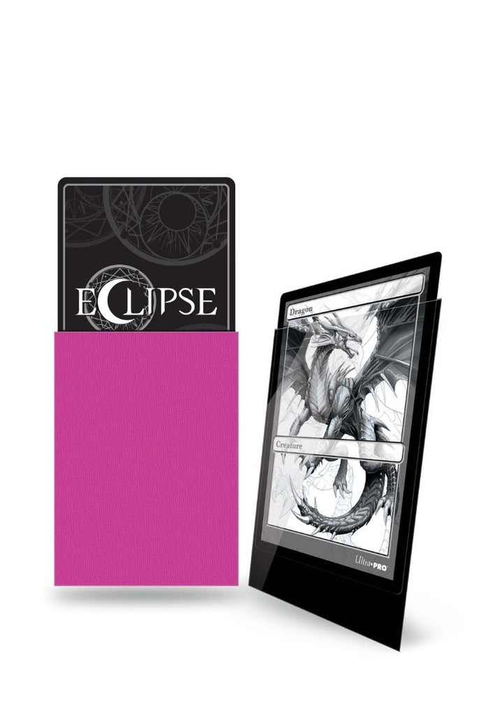 Ultra Pro - 100 Gloss Eclipse Sleeves Standardgrösse - Hot Pink