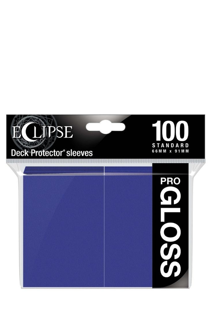 Ultra Pro - 100 Gloss Eclipse Sleeves Standardgrösse - Royal Purple