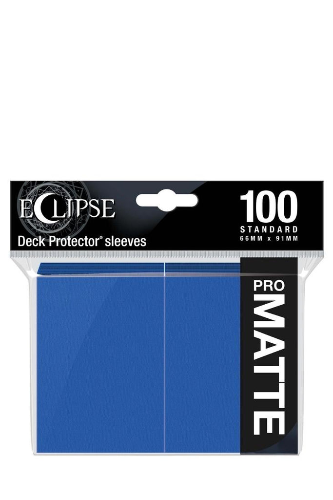 Ultra Pro - 100 Matte Eclipse Sleeves Standardgrösse - Pacific Blue