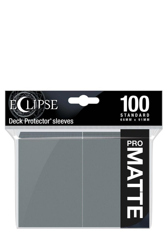 Ultra Pro - 100 Matte Eclipse Sleeves Standardgrösse - Smoke Grey