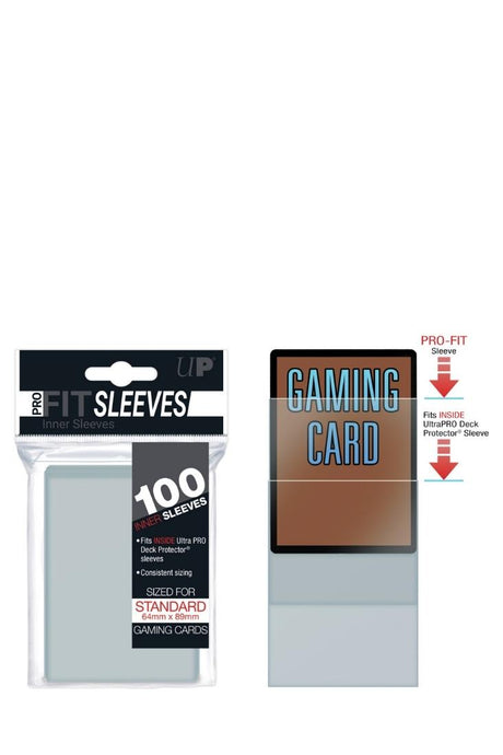Ultra Pro - 100 PRO-Fit Perfect Size Sleeves Standardgrösse - Toploading