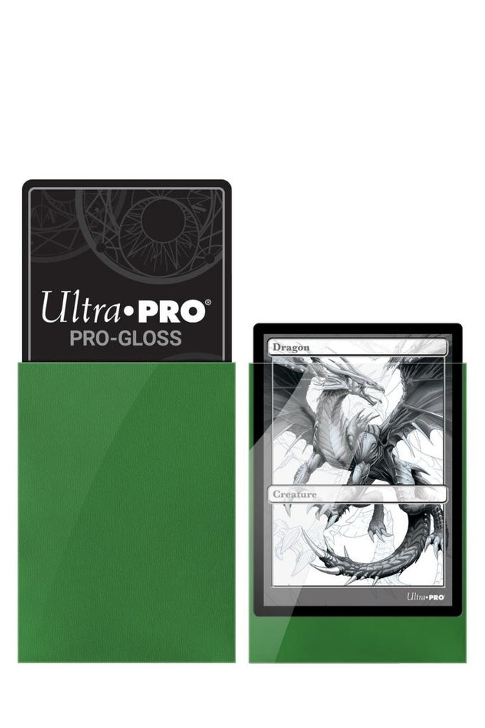 Ultra Pro - 100 PRO-Gloss Sleeves Standardgrösse - Grün