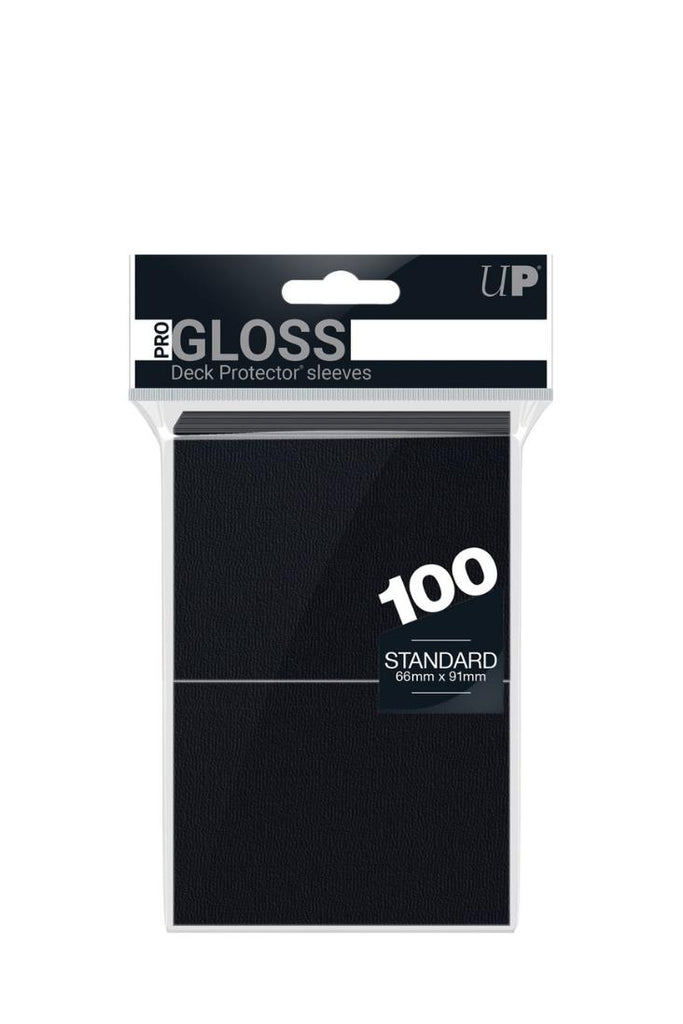 Ultra Pro - 100 PRO-Gloss Sleeves Standardgrösse - Schwarz