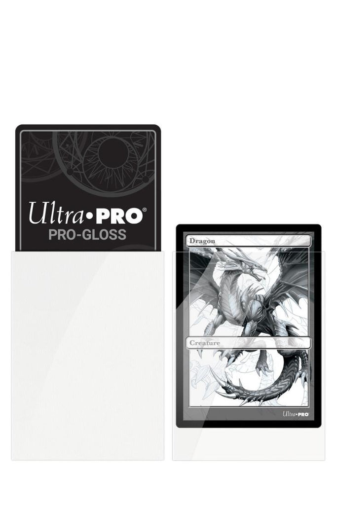 Ultra Pro - 100 PRO-Gloss Sleeves Standardgrösse - Weiss