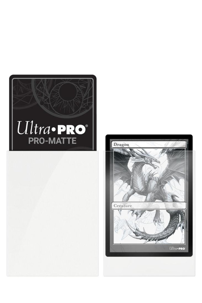 Ultra Pro - 100 PRO-Matte Sleeves Standardgrösse - Weiss