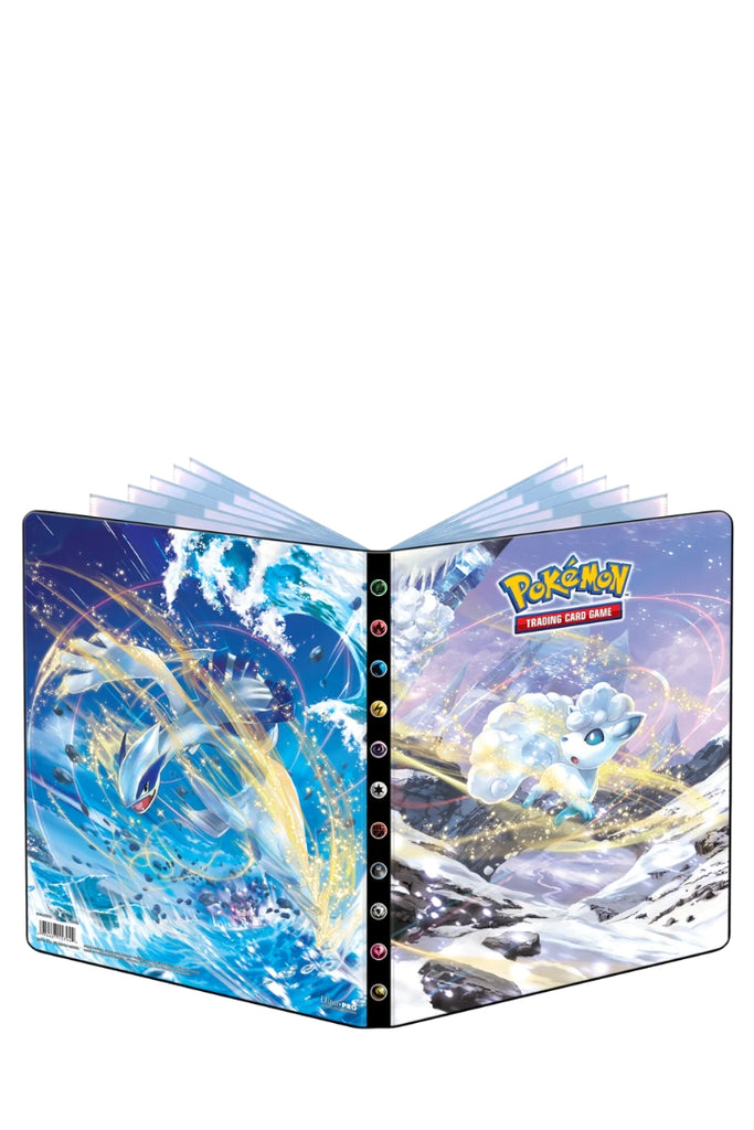 Ultra Pro - 9-Pocket Pokémon Portfolio - Silver Tempest - Silberne Sturmwinde