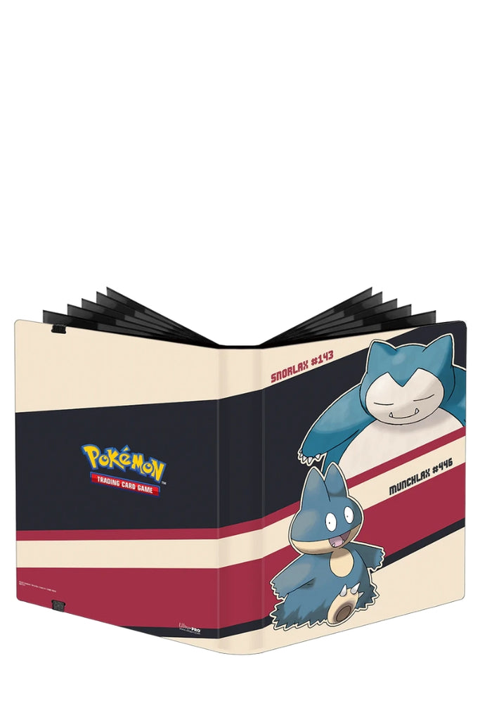Ultra Pro - 9-Pocket Pokémon Pro-Binder - Snorlax & Munchlax - Relaxo & Mampfaxo