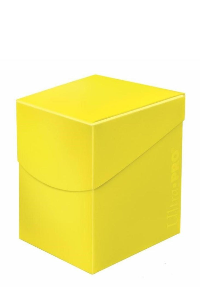 Ultra Pro - Eclipse Deckbox PRO 100+ - Lemon Yellow