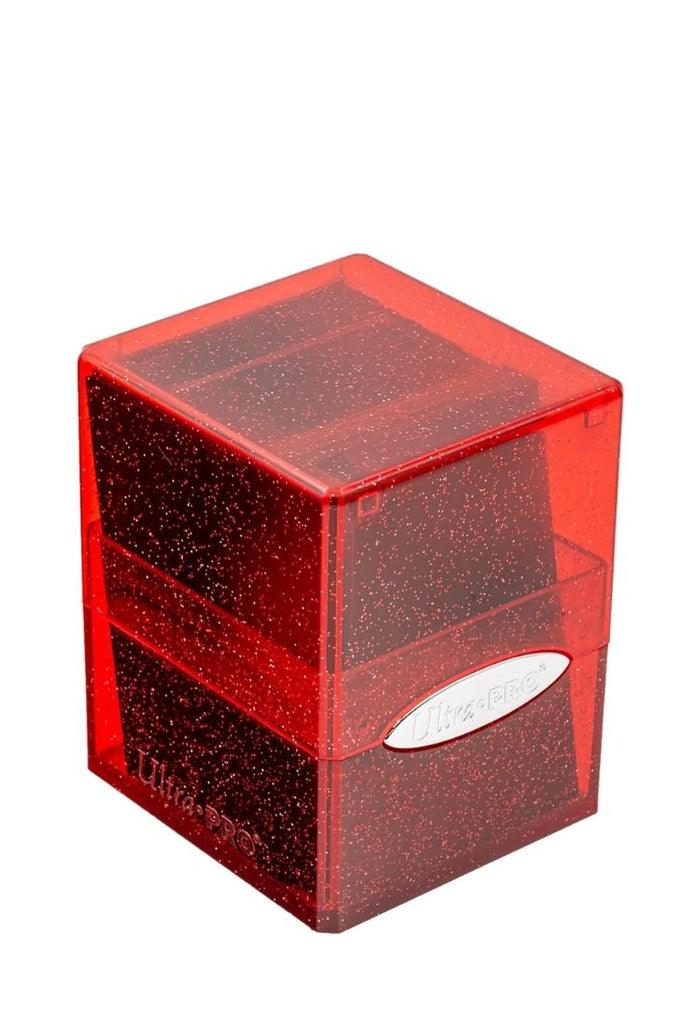 Ultra Pro - Satin Cube - Glitzer Rot