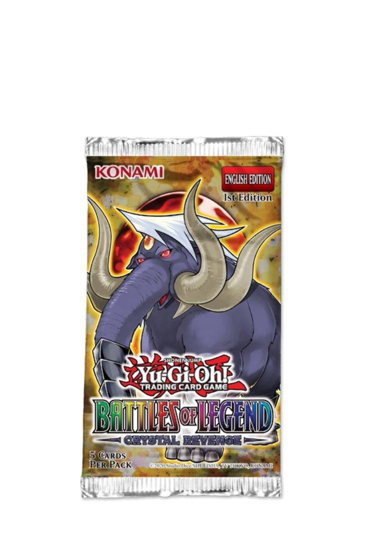 Yu-Gi-Oh! - Battles of Legend Crystal Revenge Booster - Deutsch