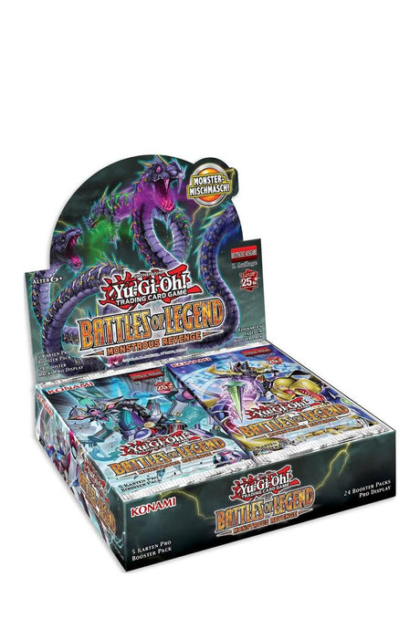 Yu-Gi-Oh! - Battles of Legend Monstrous Revenge Booster Display - Deutsch