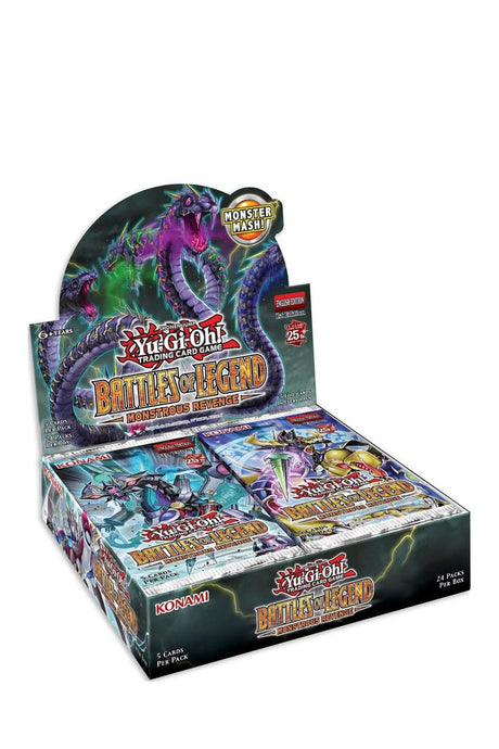 Yu-Gi-Oh! - Battles of Legend Monstrous Revenge Booster Display - Englisch