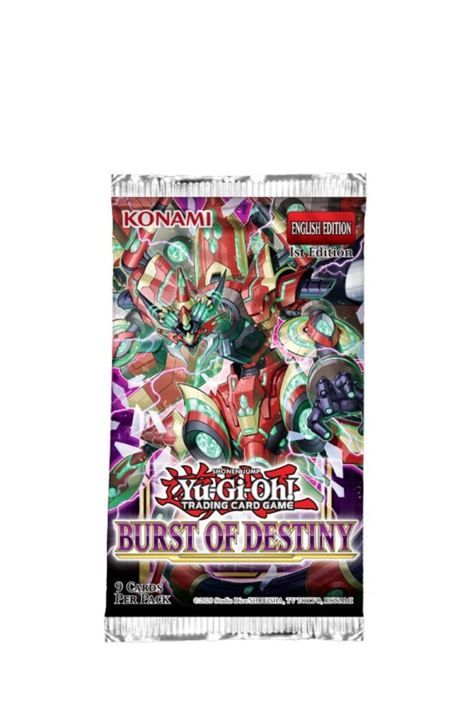 Yu-Gi-Oh! - Burst of Destiny Booster - Englisch