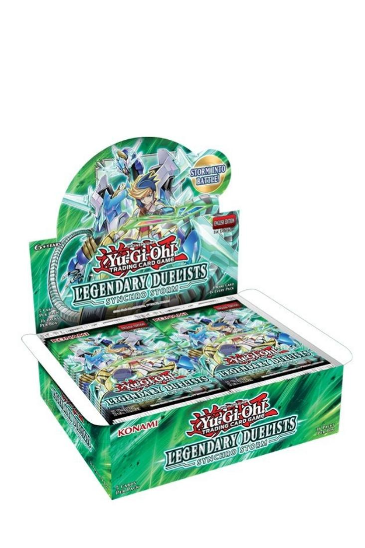 Yu-Gi-Oh! - Legendary Duelists Synchro Storm Booster Display - Deutsch