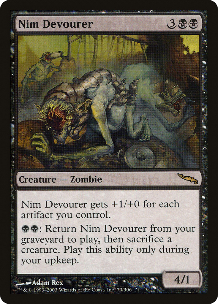 Magic: The Gathering - Nim Devourer - Mirrodin