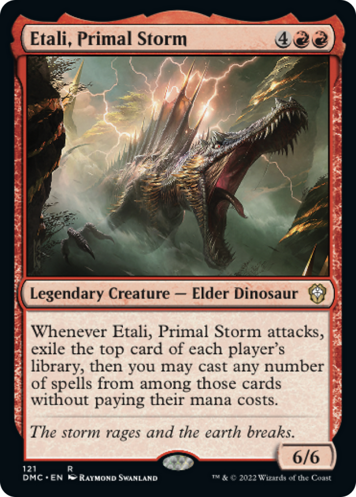 Magic: The Gathering - Etali, Primal Storm - Dominaria United Commander