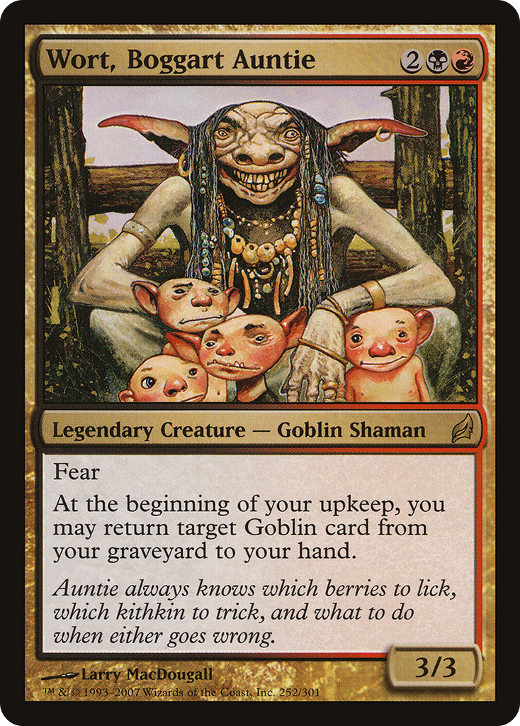 Magic: The Gathering - Wort, Boggart Auntie - Lorwyn