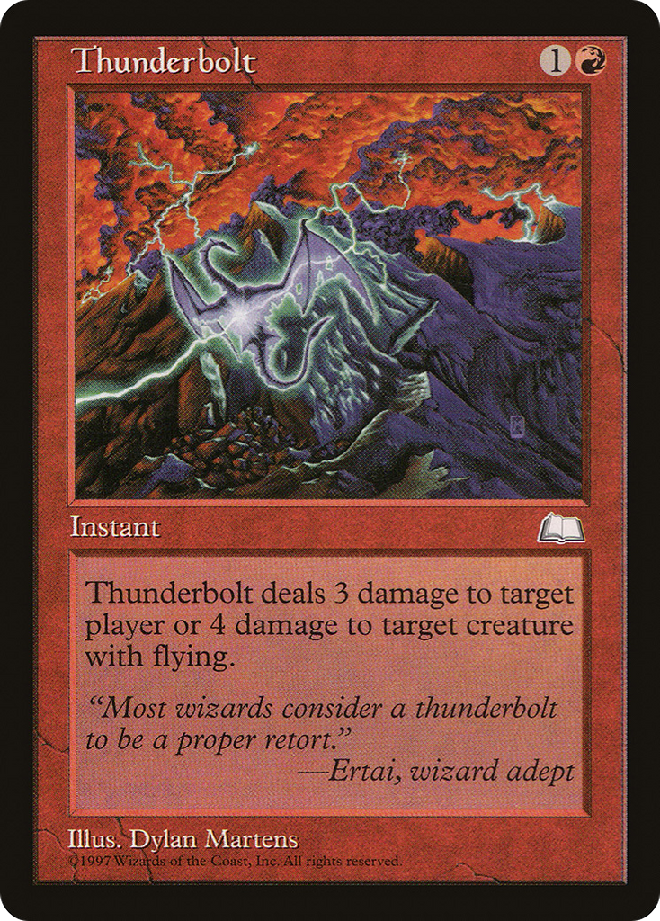 Magic: The Gathering - Thunderbolt - Weatherlight