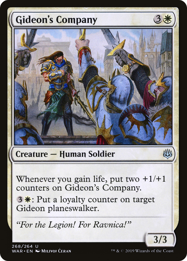 Magic: The Gathering - Gideon's Company - War of the Spark