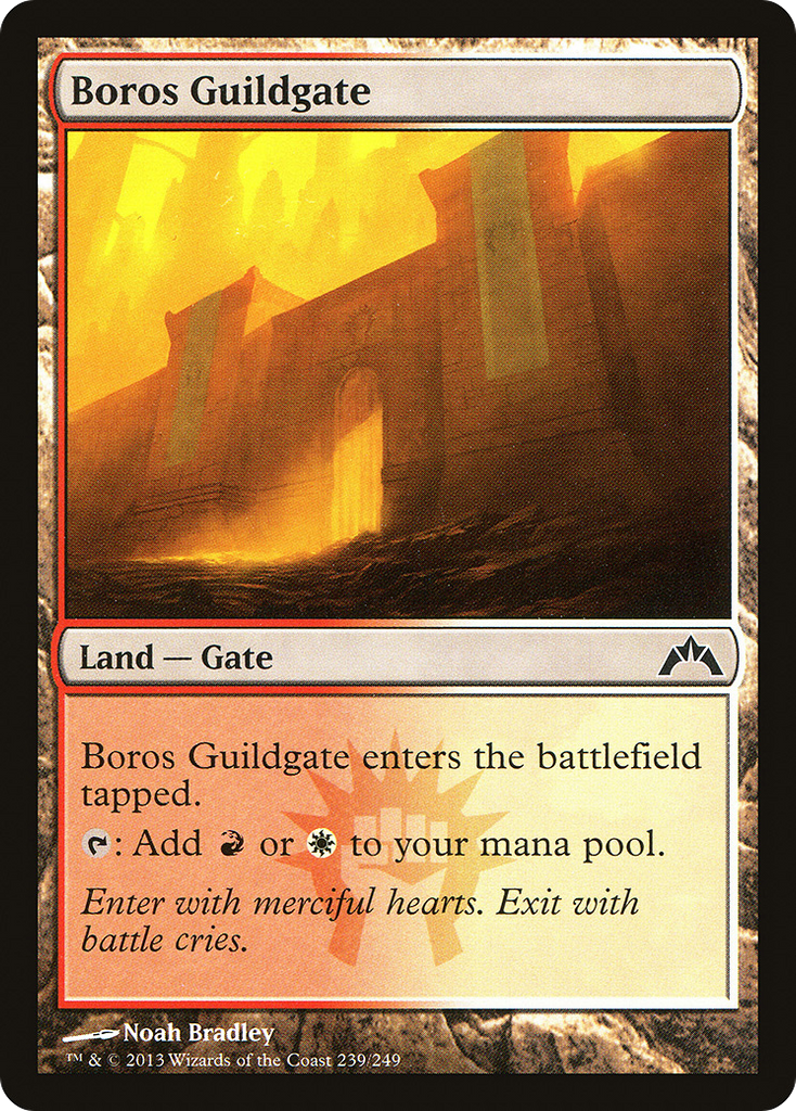 Magic: The Gathering - Boros Guildgate - Gatecrash