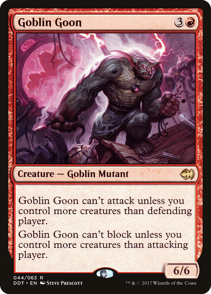 Magic: The Gathering - Goblin Goon - Duel Decks: Merfolk vs. Goblins