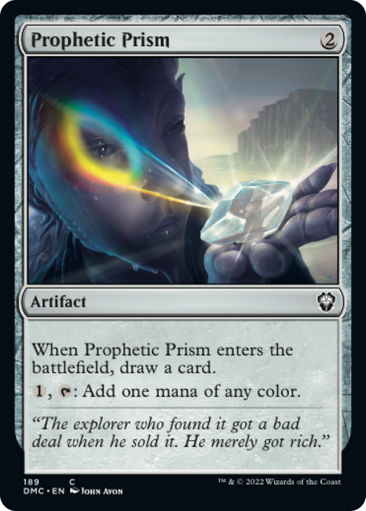 Magic: The Gathering - Prophetic Prism - Dominaria United Commander