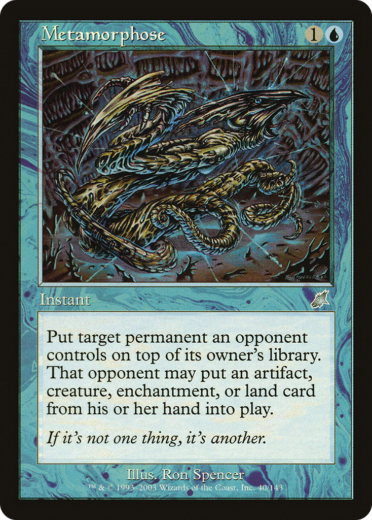 Magic: The Gathering - Metamorphose - Scourge