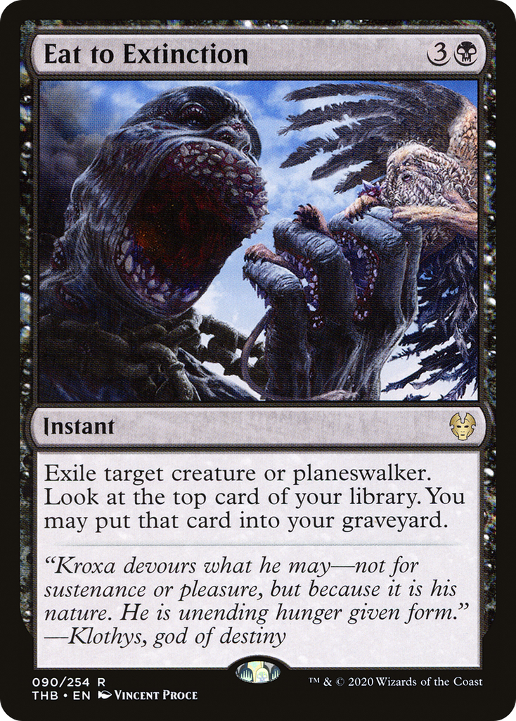 Magic: The Gathering - Eat to Extinction Foil - Theros Beyond Death