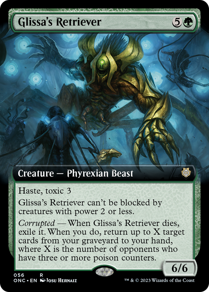 Magic: The Gathering - Glissa's Retriever Foil - Phyrexia: All Will Be One Commander