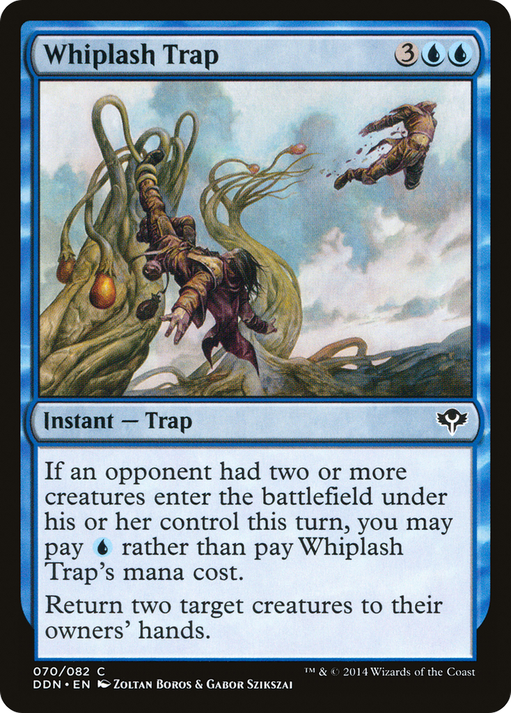 Magic: The Gathering - Whiplash Trap - Duel Decks: Speed vs. Cunning