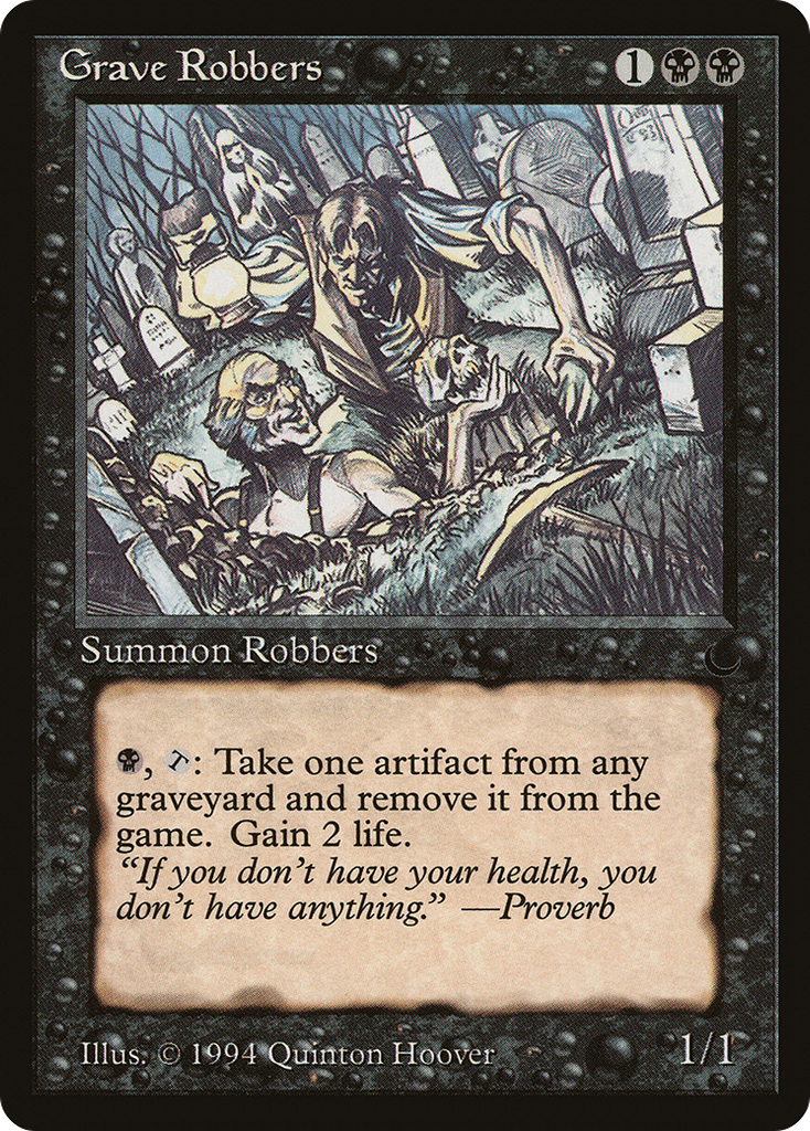 Magic: The Gathering - Grave Robbers - The Dark