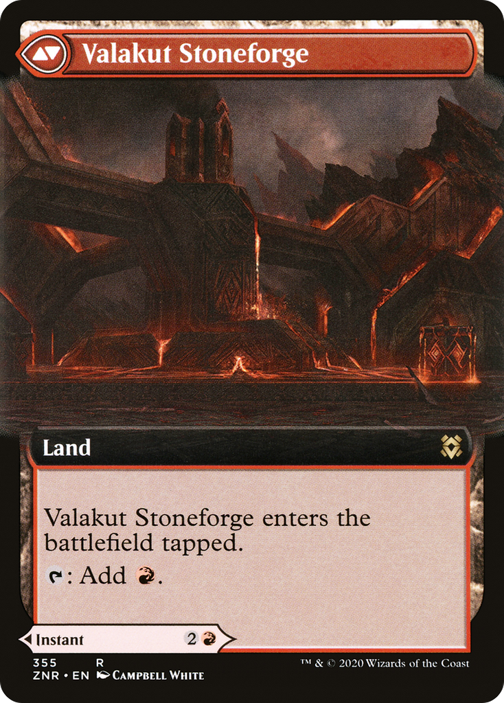 Magic: The Gathering - Valakut Awakening // Valakut Stoneforge - Zendikar Rising