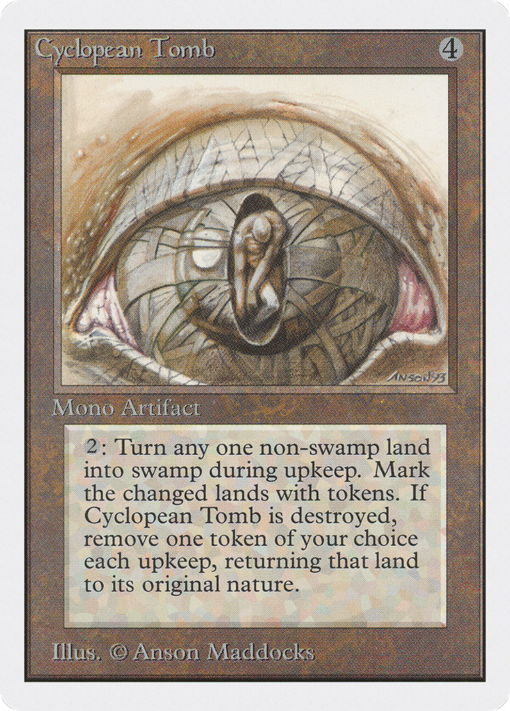 Magic: The Gathering - Cyclopean Tomb - Unlimited Edition