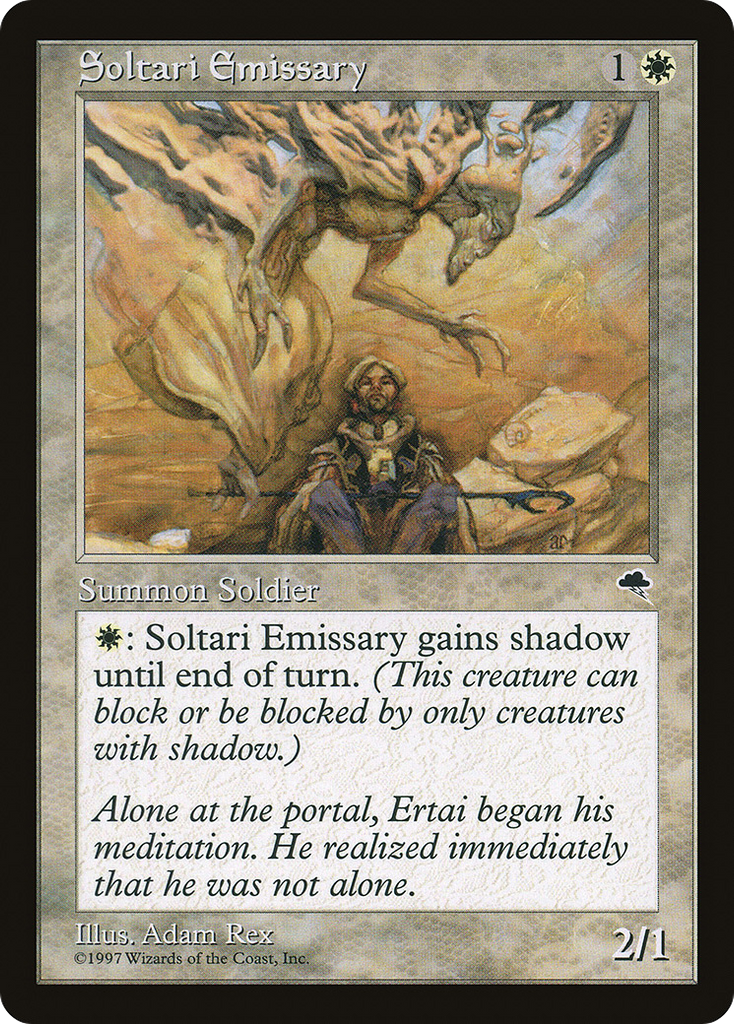 Magic: The Gathering - Soltari Emissary - Tempest