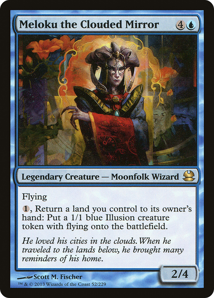 Magic: The Gathering - Meloku the Clouded Mirror - Modern Masters