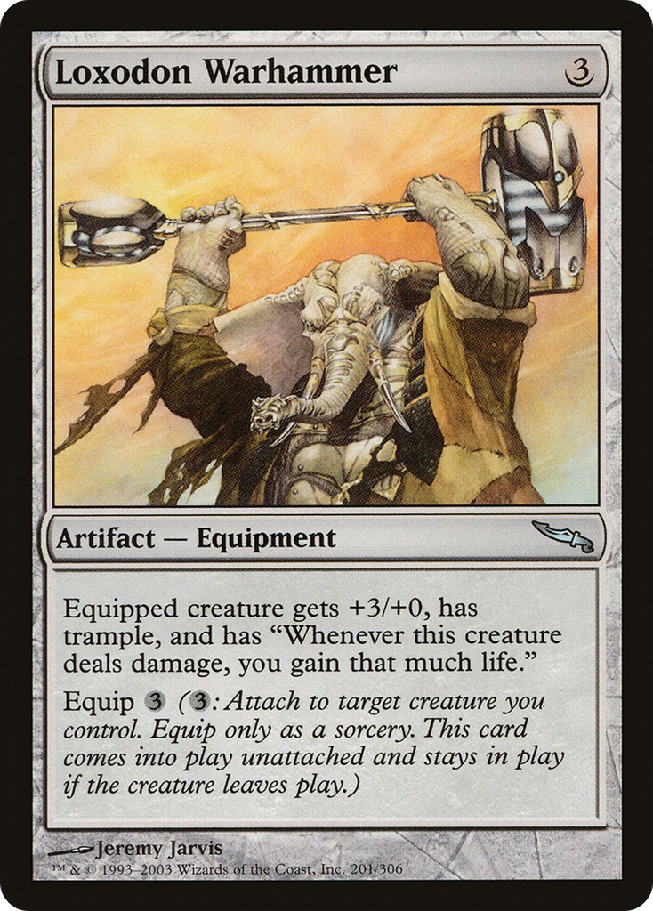 Magic: The Gathering - Loxodon Warhammer - Mirrodin