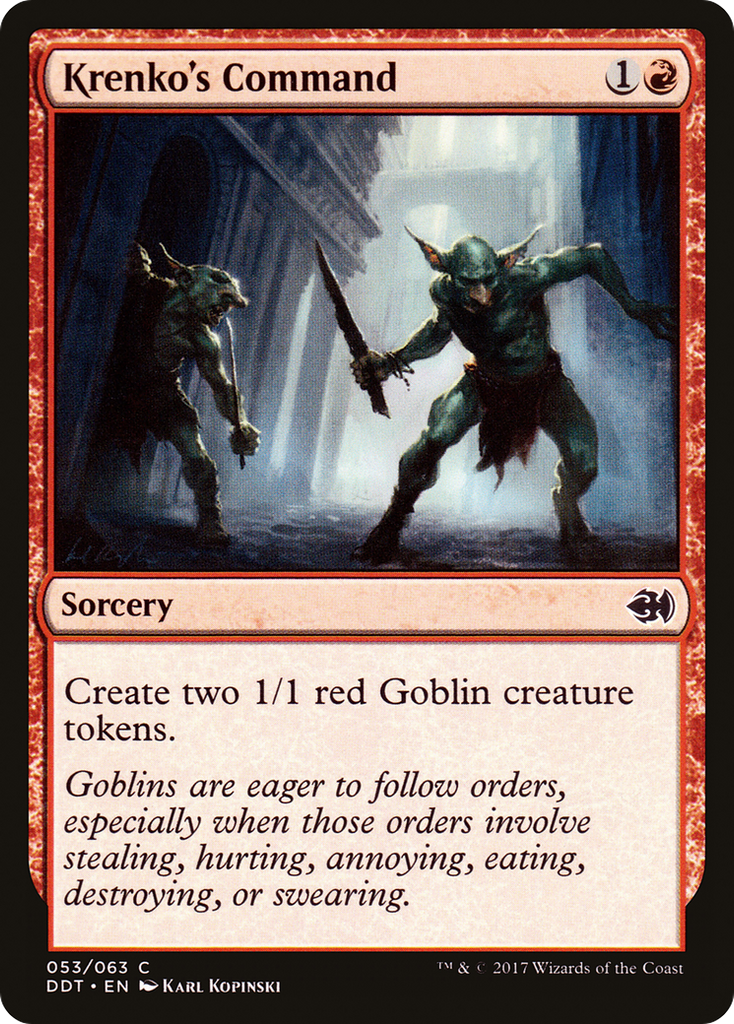 Magic: The Gathering - Krenko's Command - Duel Decks: Merfolk vs. Goblins