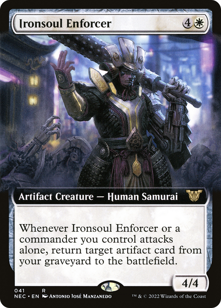 Magic: The Gathering - Ironsoul Enforcer - Neon Dynasty Commander