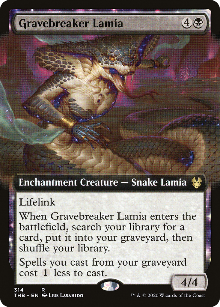 Magic: The Gathering - Gravebreaker Lamia - Theros Beyond Death