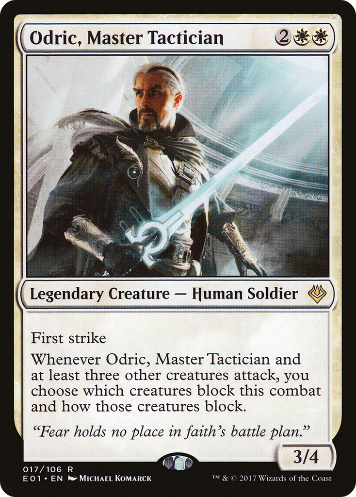 Magic: The Gathering - Odric, Master Tactician - Archenemy: Nicol Bolas