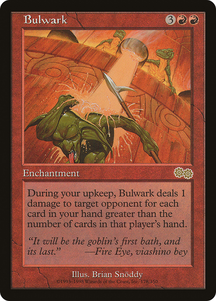 Magic: The Gathering - Bulwark - Urza's Saga