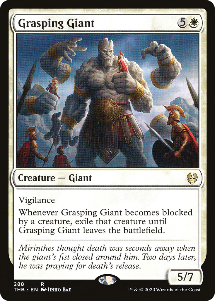 Magic: The Gathering - Grasping Giant - Theros Beyond Death