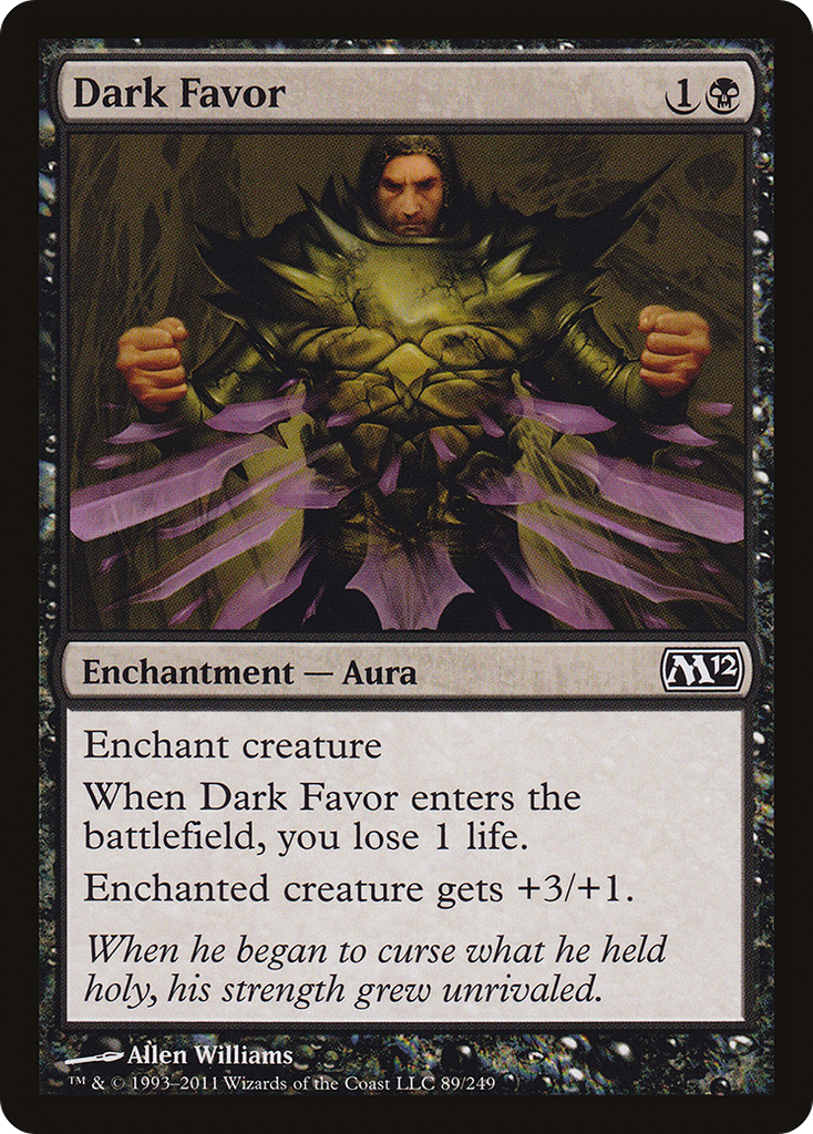 Magic: The Gathering - Dark Favor - Magic 2012