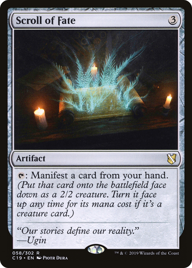 Magic: The Gathering - Scroll of Fate - Commander 2019